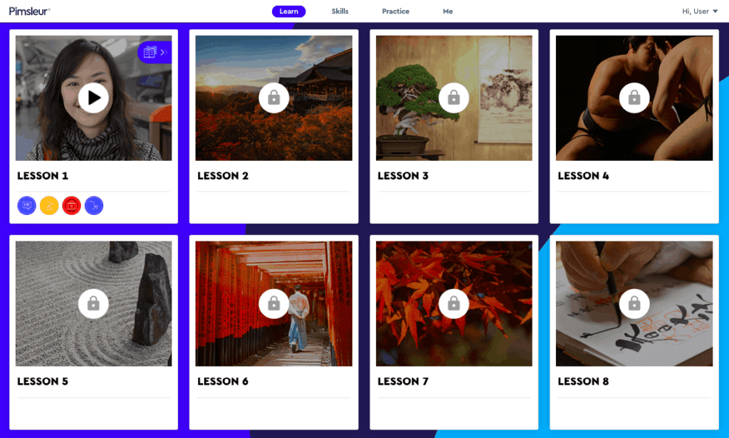 Pimsleur-Japanese-Review-Dashboard